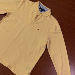 Tommy Hilfiger long sleeve polo knit